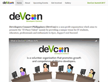 Tablet Screenshot of devcon.ph